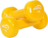 Mambo Max Dumbbell, halter Yellow, 1.0 kg, paire