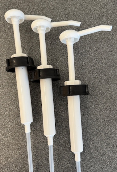 Pomp voor 5 liter can, massage melk of olie