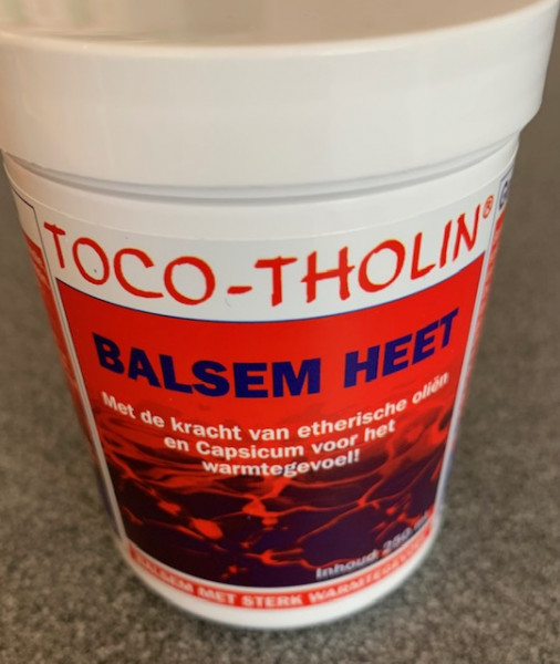 Toco Tholin, Balsem, Hot, 250 gr